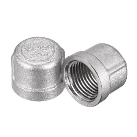 stainless steel cap