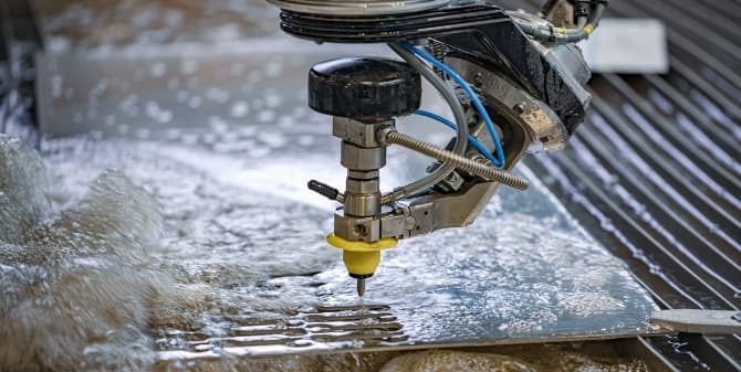 water jet cutting