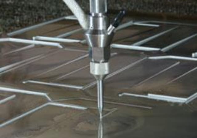 water jet cutting
