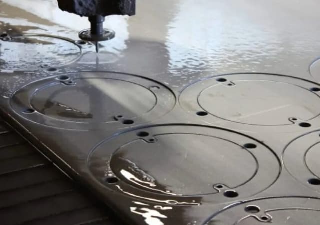water jet cutting