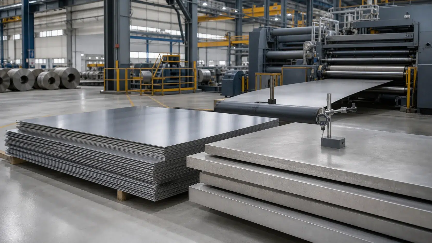 Inconel 600 sheet and plate manufacturing and dimensional inspection